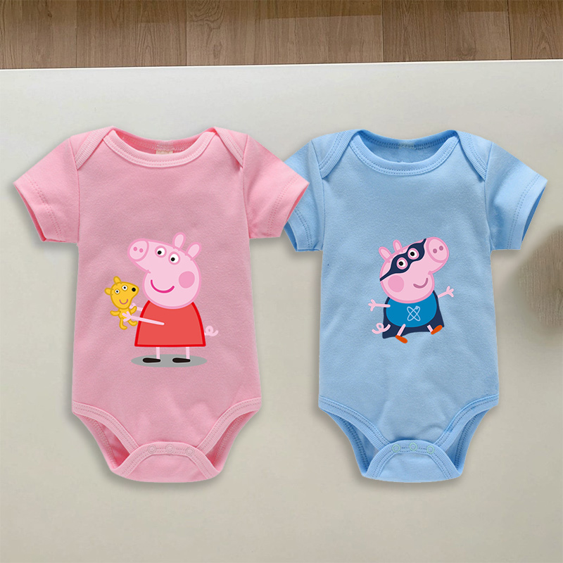 Baby Clothing Gender Neutral - Peppa Pigs Baby Clothes Romper Boys