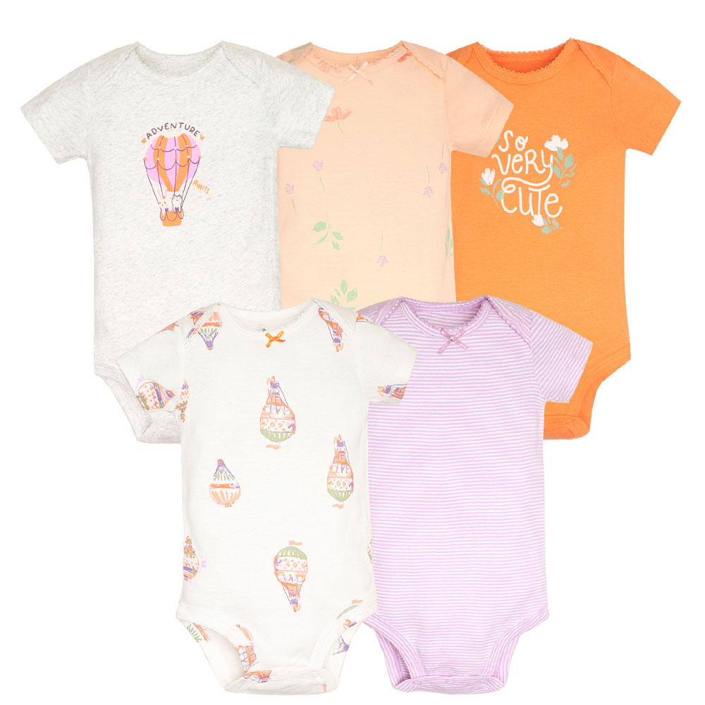 5pcs/lot Baby Bodysuit Fashion - Baby Clothing Gender Neutral review and price