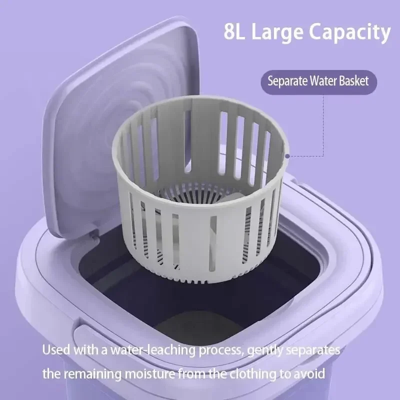 8L Foldable Washing Machine wi - Baby Clothing Washing Machine review and price