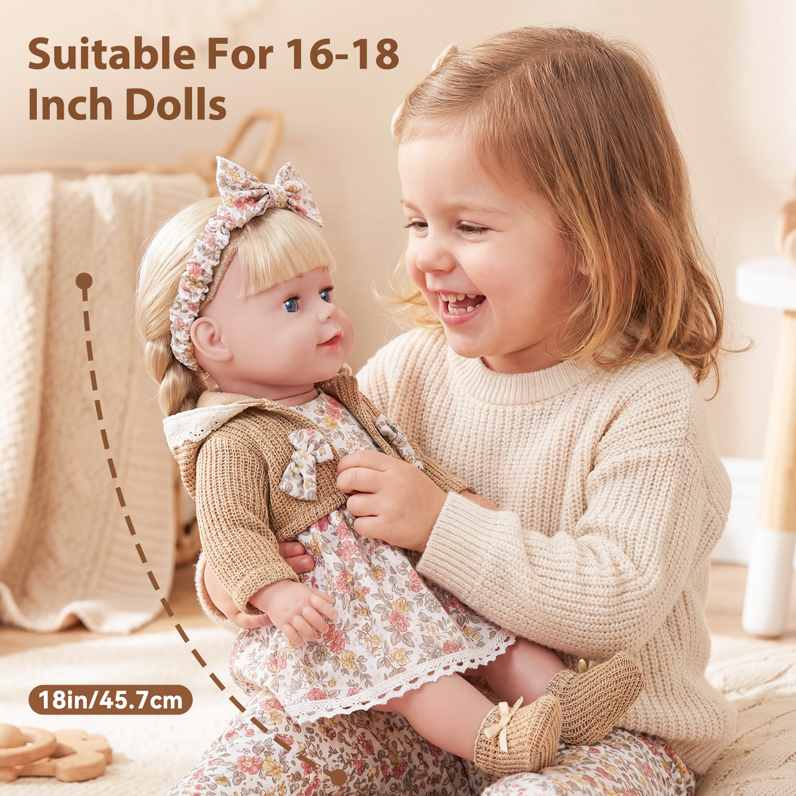 Cute Doll Clothes for 16-18 In - Toddler Sock Set review and price
