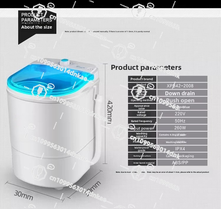 Dormitory Small Washing Machin - Baby Clothing Washing Machine review and price