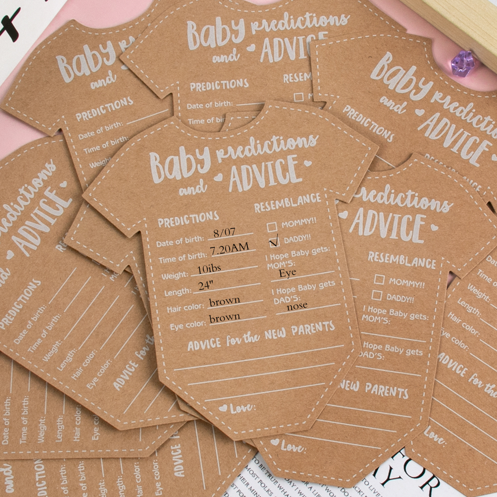 10/20pcs Baby Prediction Advic - Baby Clothing Gender Neutral review and price