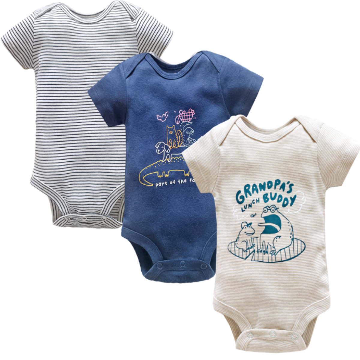 3pcs/Lot Baby Bodysuit New Fas - Baby Clothing Gender Neutral review and price
