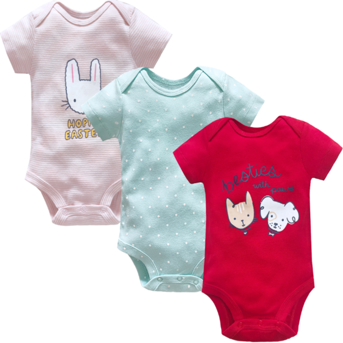 3pcs/Lot Baby Bodysuit New Fas - Baby Clothing Gender Neutral review and price