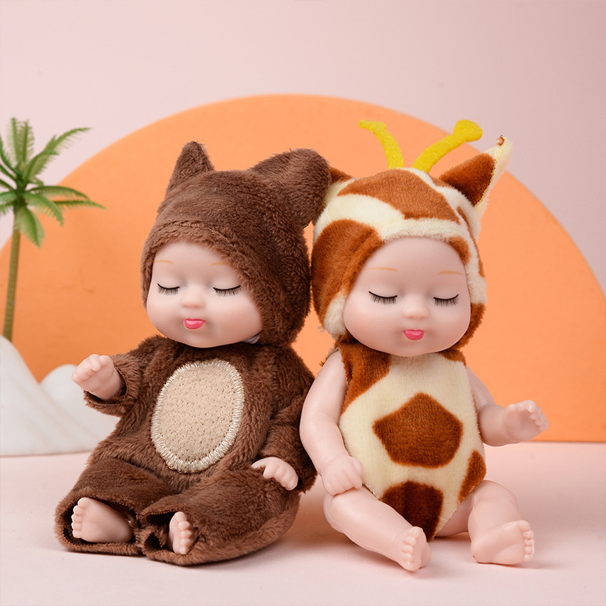 1/6PCS Mini Newborn Doll Rebir - Baby Clothing Gift Set review and price