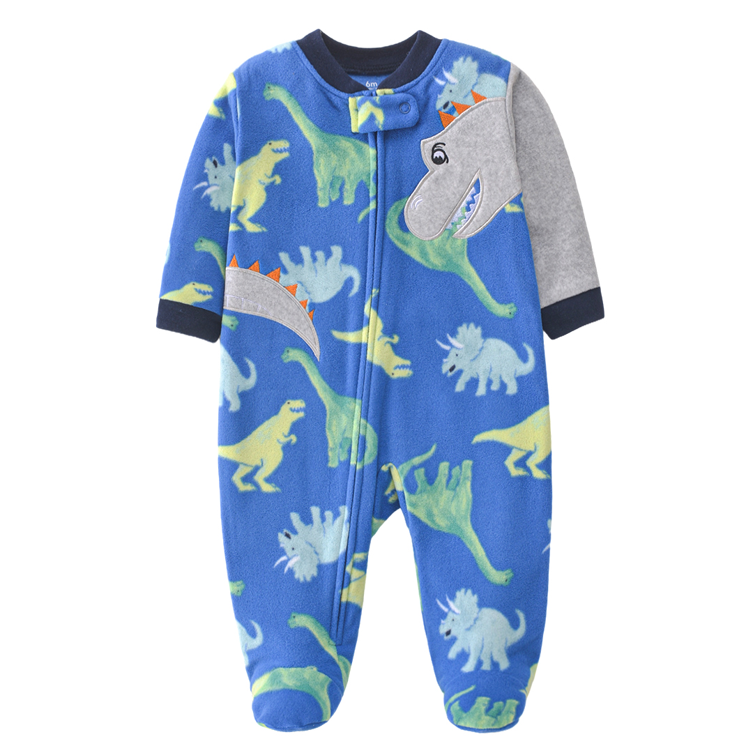 2026 Baby Spring Fleece Romper - Baby Clothing Zip review and price