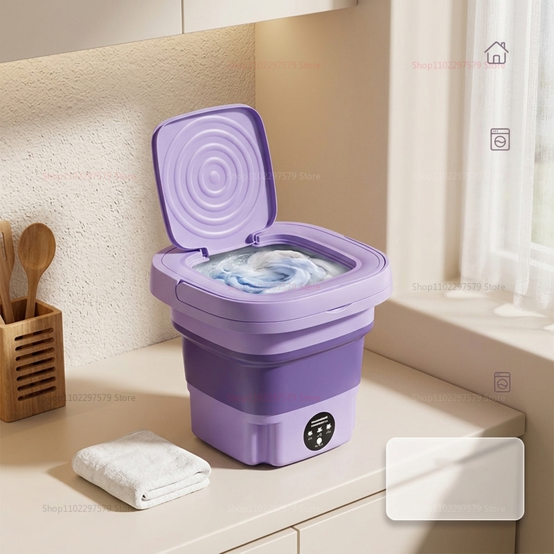 8L Portable Foldable Mini Wash - Baby Clothing Washing Machine review and price