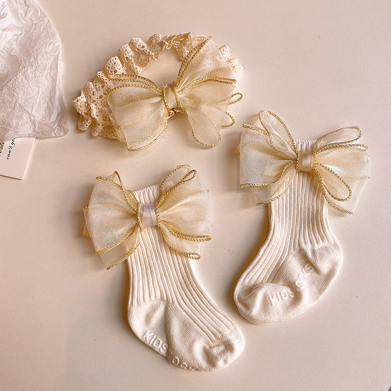 Baby Lace Headband with Ruffle - Toddler Sock Set review and price