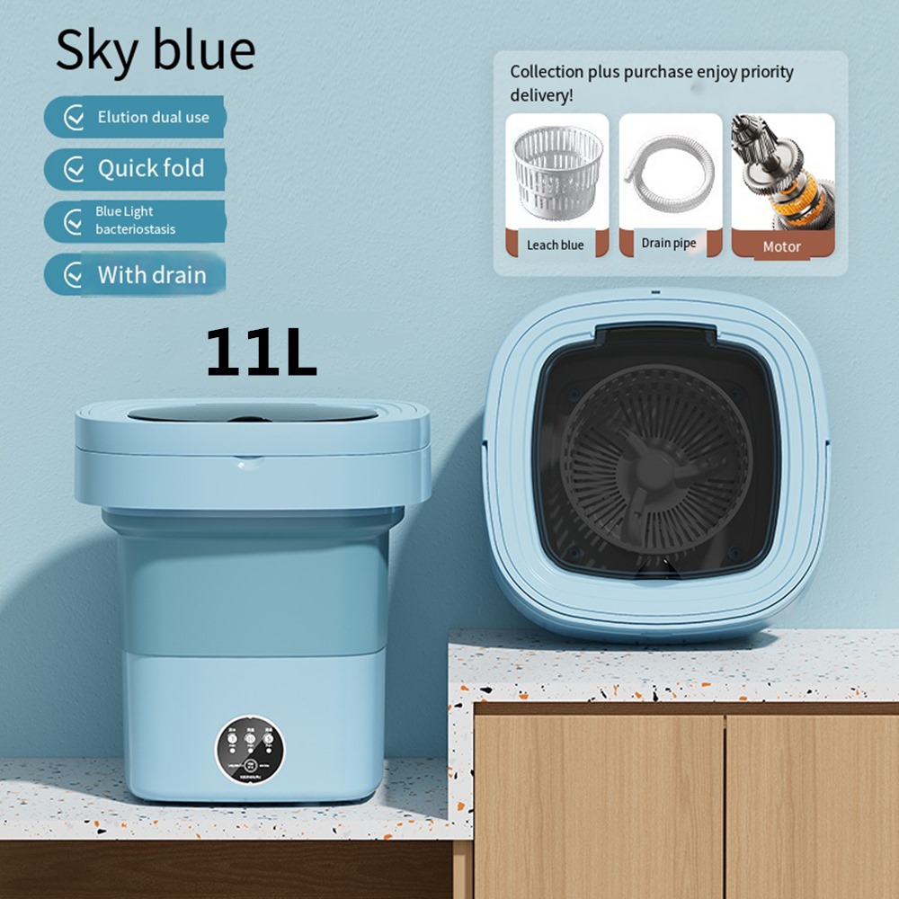 Ultrasonic Folding Portable Wa - Baby Clothing Washing Machine review and price