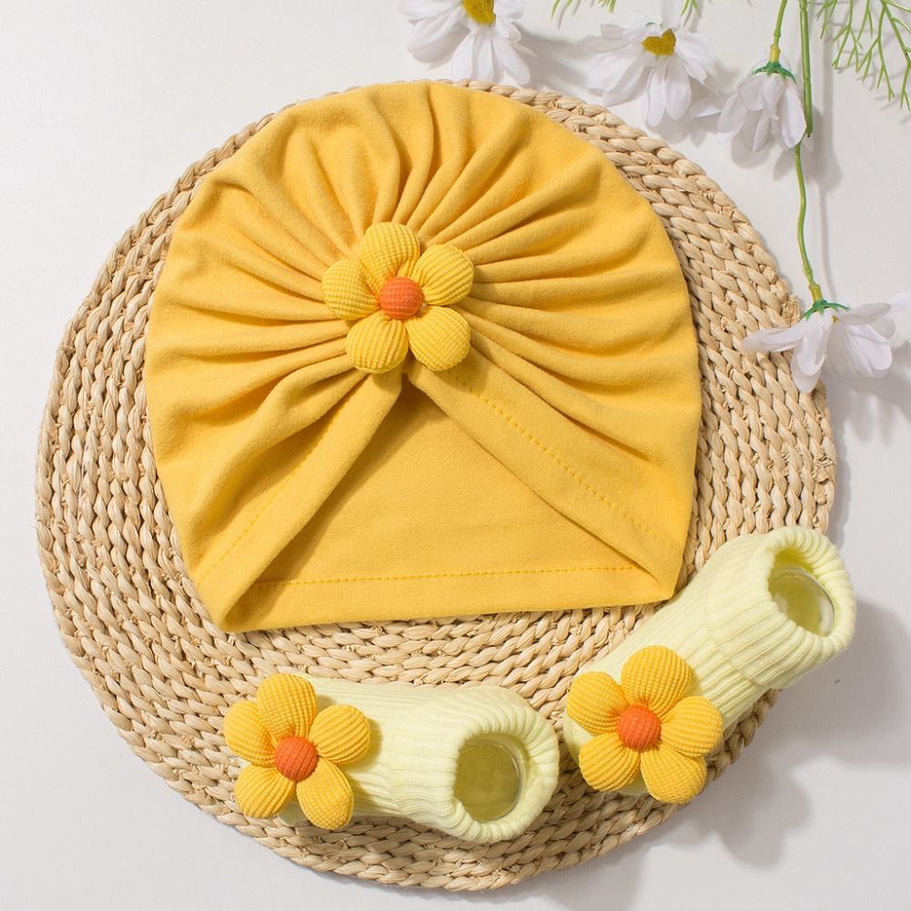Sweet Big Flower Baby Hat Sock - Toddler Sock Set review and price